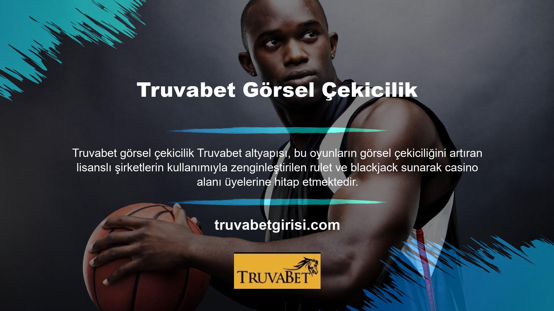 Truvabet spor bahislerine özel bir bölüm ayırarak kullanıcılara hem HD ses hem de görüntü ile yüksek kaliteli oyun seçenekleri sunuyor